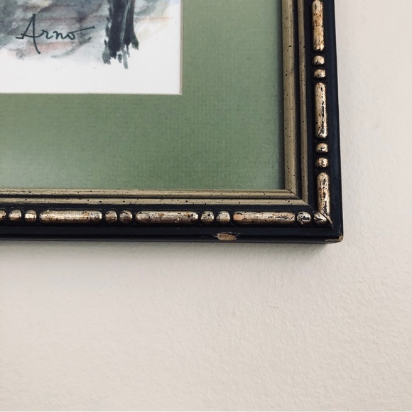 VINTAGE Arno Paris Le Sacre Coeur print - Picture 3 of 10